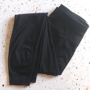 Avia | Black Active Athletic Leggings | S (4-6)